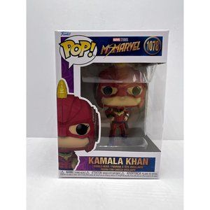 Funko Pop Marvel Studios Ms Marvel - Kamala Khan (#1078, NEW)
